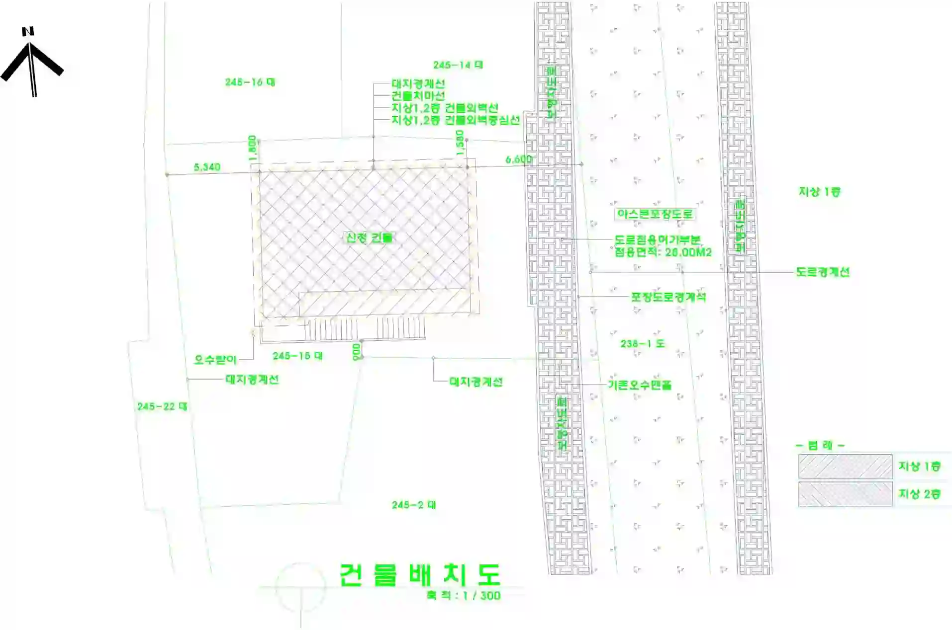 초성리 245-15 배치도 이미지